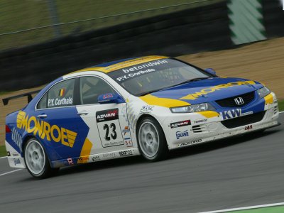 Pierre-Yves Corthals. WTCC Brands Hatch 2006 (© PSP Images)
