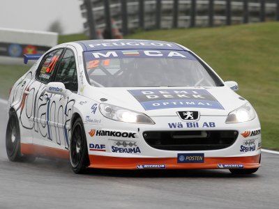 #21 Johan Stureson (S). IPS Motorsport. Peugeot 407. 2007 STCC (© PSP Images)