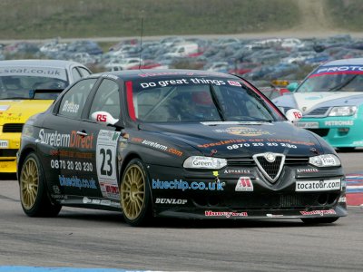 Carl Breeze. British Touring Car Championship Thruxton 2004 (© PSP Images)