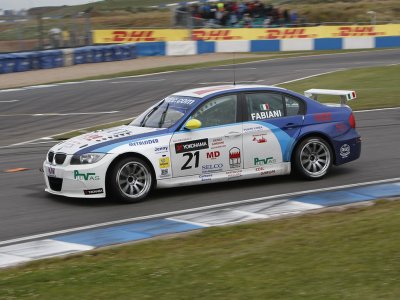 Fabio Fabiani. WTCC Donington Park 2011 (© PSP Images)