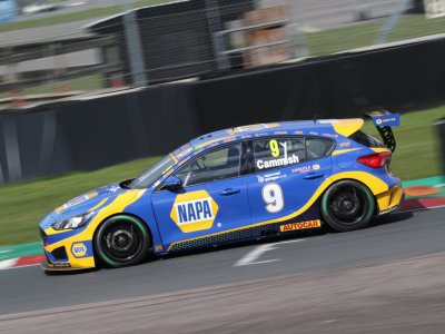 Dan Cammish, BTCC test Thruxton 2022