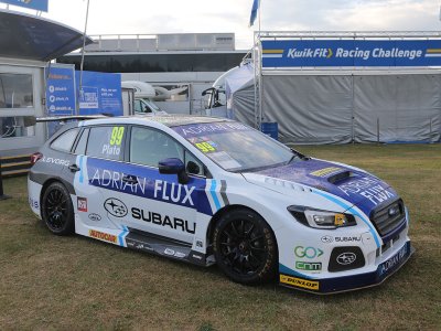 Croft BTCC meeting. Kwik-Fit stand 2022.