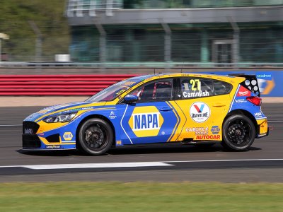 Dan Cammish. Silverstone BTCC.