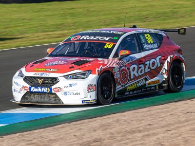 Nick Halstead. Knockhill 2025. (© John Stewart)