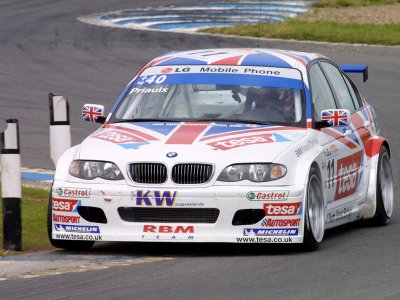 Andy Priaulx. ETCC Donington Park 2003. (© PSP Images)