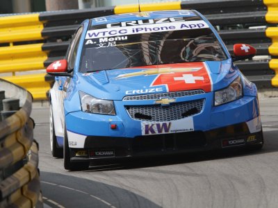 Alain Menu, Macau WTCC 2010 (© Chevrolet Media)